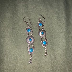 Turquoise Drop Earrings